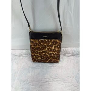 Crossbody leopard print coach crossbody